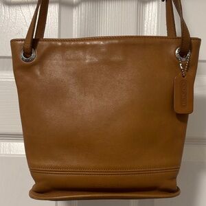 Coach Brown Leather Shoulder Bag